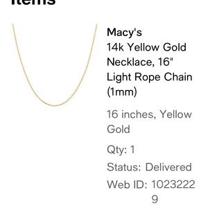 Women's Gold Chain
